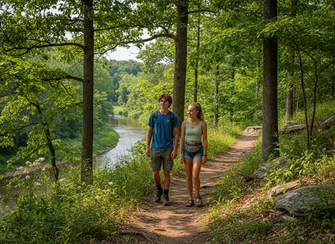 Schramm Park State Recreation Area Trail